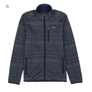 Patagonia Mens Better Sweater Fleece
Jacket Full Zip Falconer Legend Navy, Med